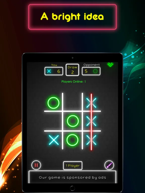 Tic Tac Toe: Multiplayer! iPad 應用截圖