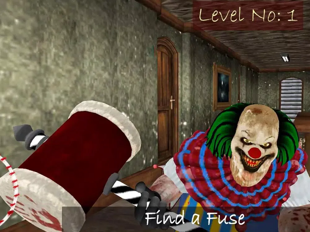 Ảnh chụp màn hình của Scary Escape Horror Clown Game iPad 