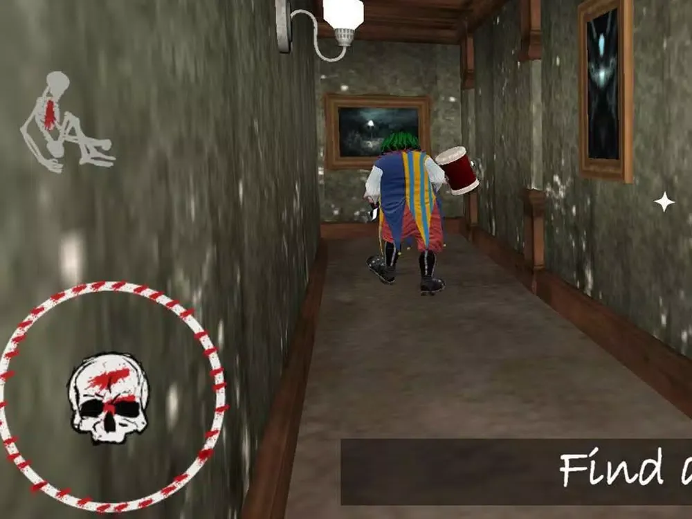 Ảnh chụp màn hình của Scary Escape Horror Clown Game iPad 
