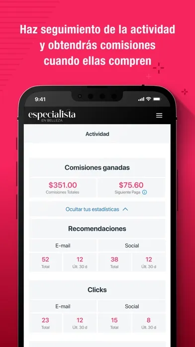 Ảnh chụp màn hình của Especialista en Belleza