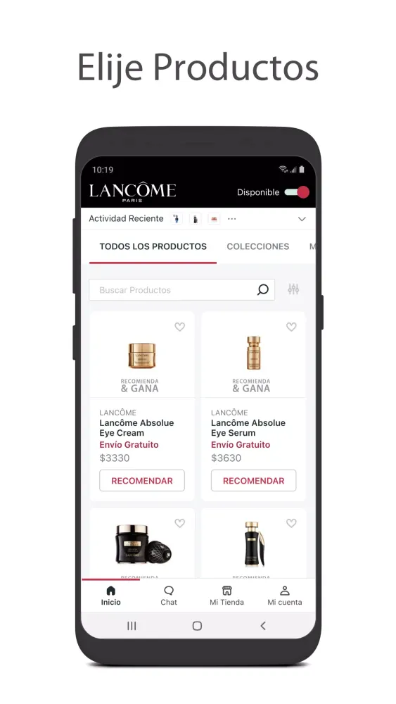 Capturas de pantalla de Lancôme BA