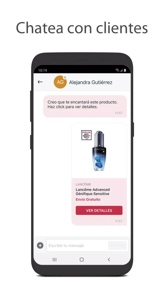 Capturas de pantalla de Lancôme BA