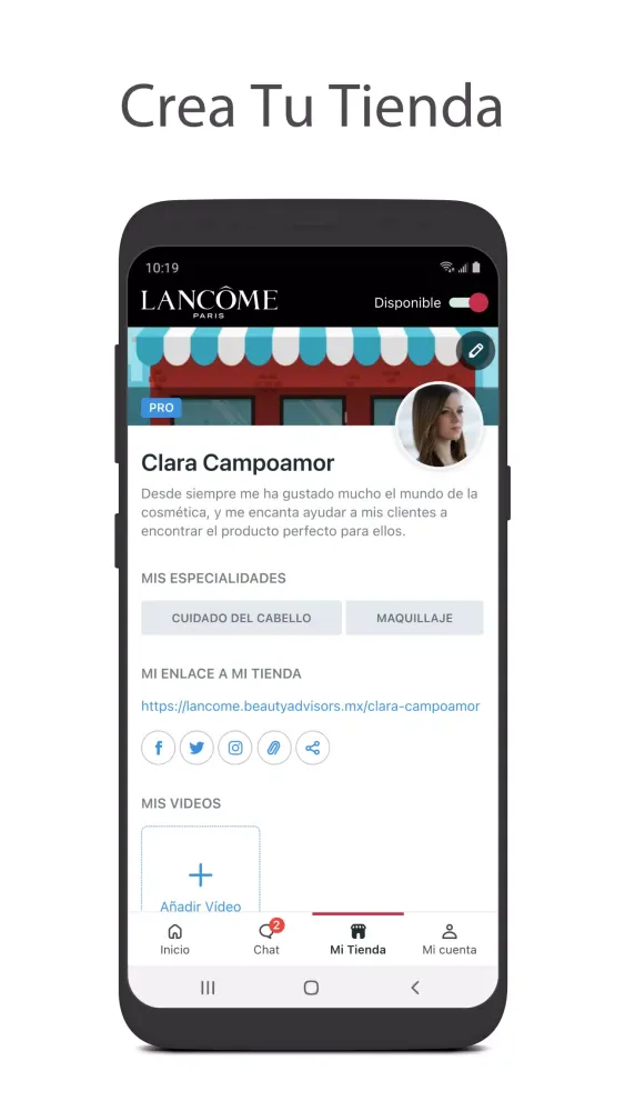 Capturas de pantalla de Lancôme BA