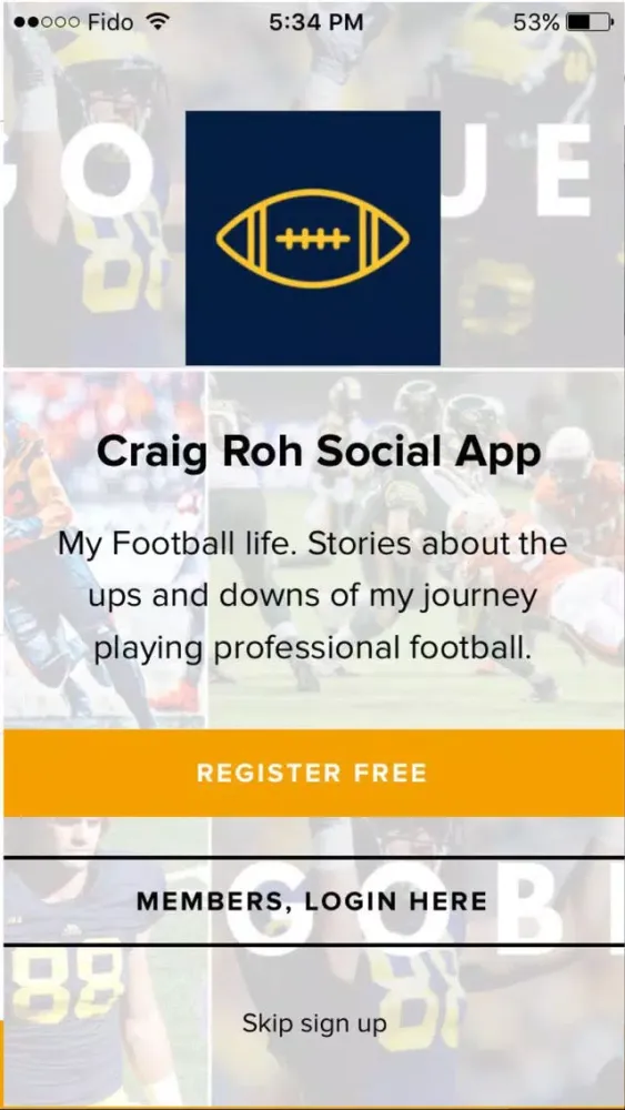 Скриншоты Craig Roh Professional Football