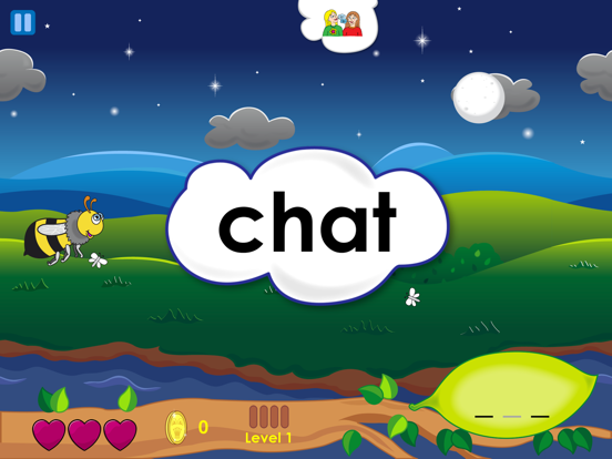 Spell Star 1b: sh, ch words iPad  Screenshots