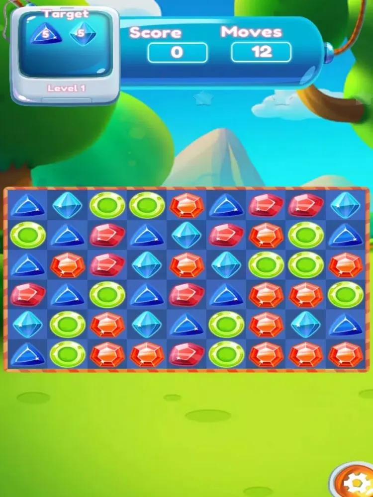 Jewel Twist - Gems World iPad  স্ক্রিনশট
