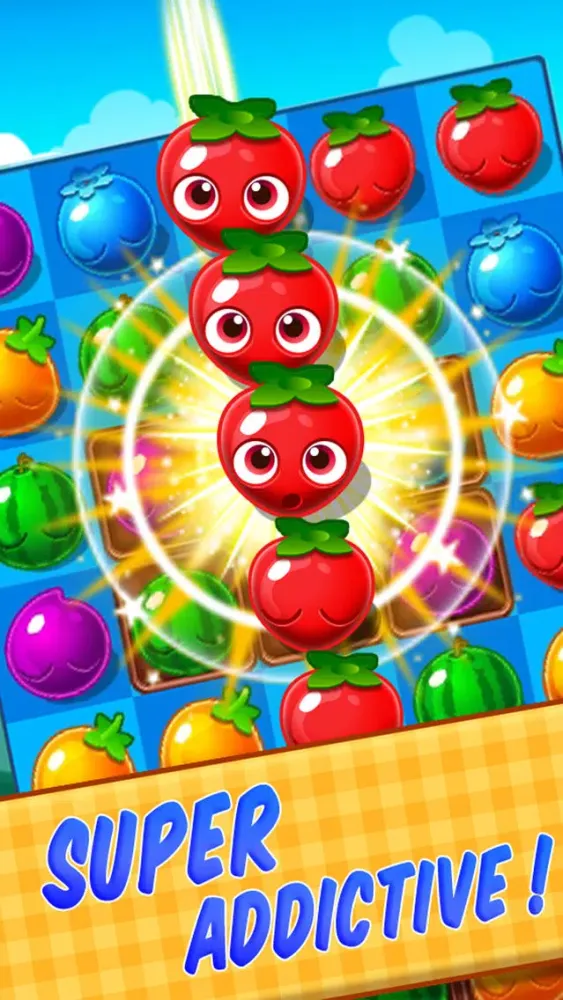 Ảnh chụp màn hình của Fruity Mania : Line Puzzle