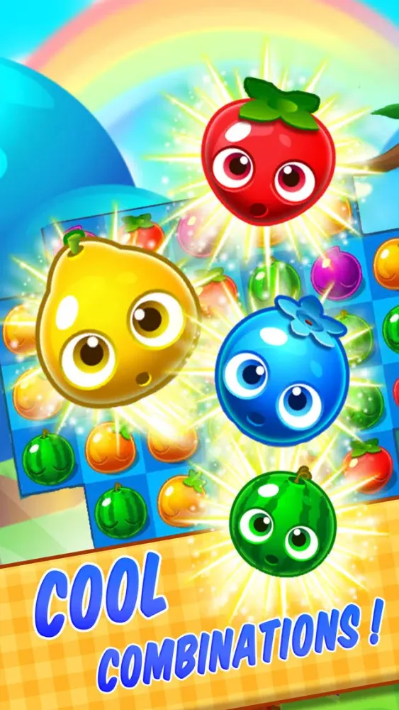 Ảnh chụp màn hình của Fruity Mania : Line Puzzle