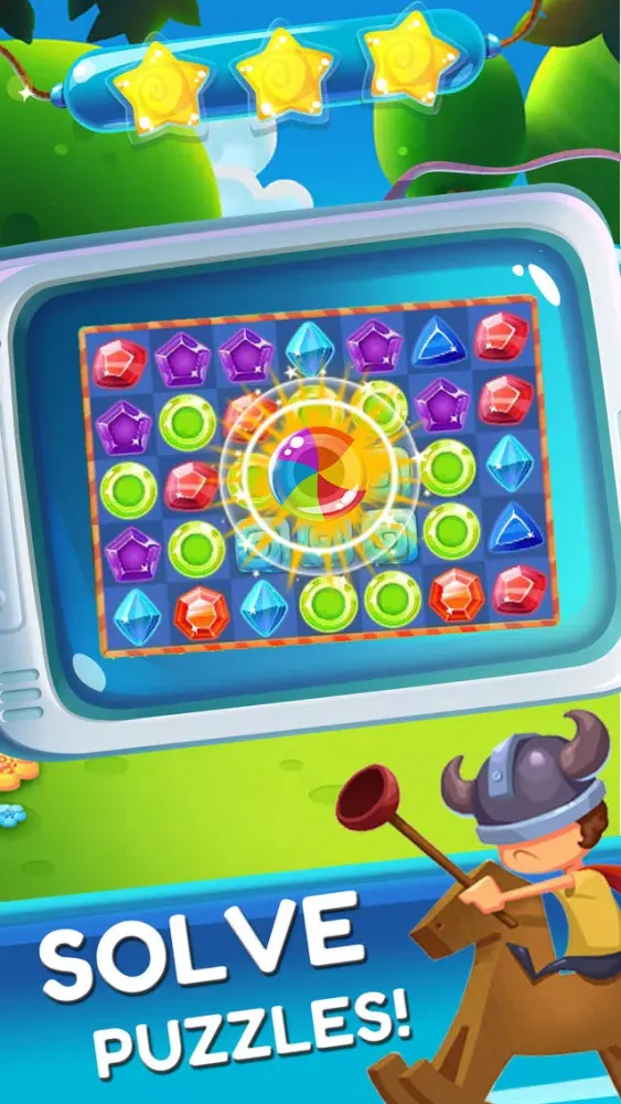 Tangkapan layar Jewel Blast Legend