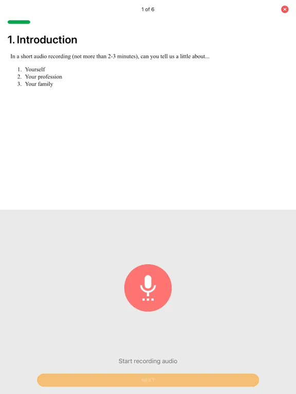 Zrzuty ekranu ThoughtLight iPad 