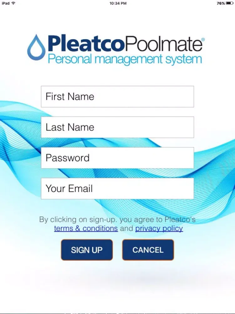PURE Pleatco Filtration HD iPad 应用截图