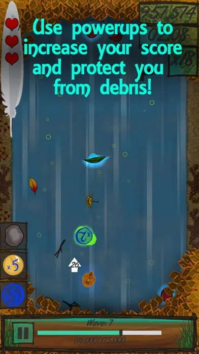 Captures d'écran de Fowl Flow