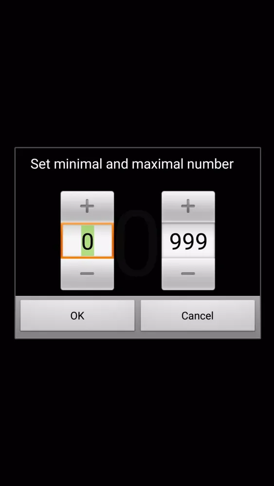 Random Number Generator Screenshots