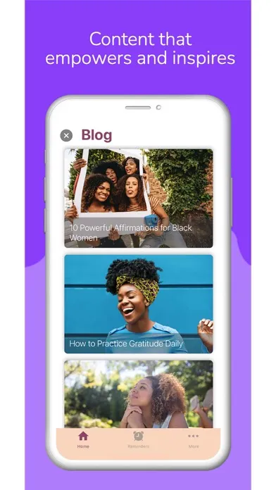 Capturas de pantalla de Vow Affirmations: Self-Care