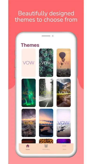 Capturas de pantalla de Vow Affirmations: Self-Care