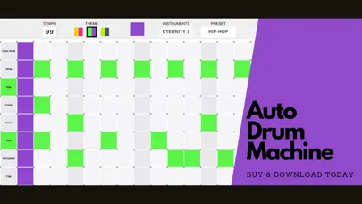 Auto drum machine Screenshots