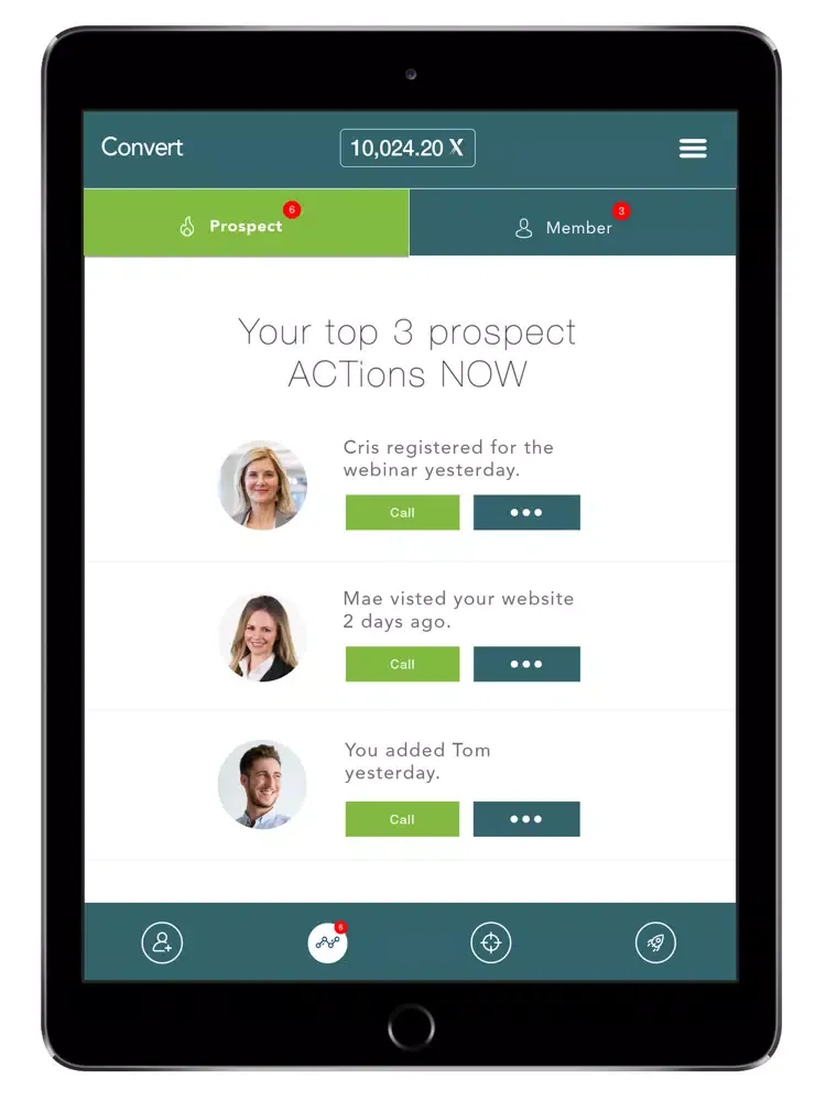 PlentiQ Mobile iPad  Screenshots