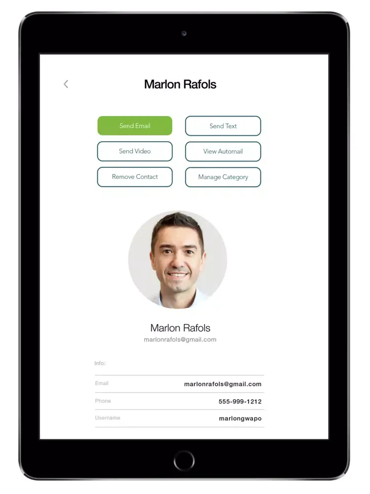 PlentiQ Mobile iPad  Screenshots