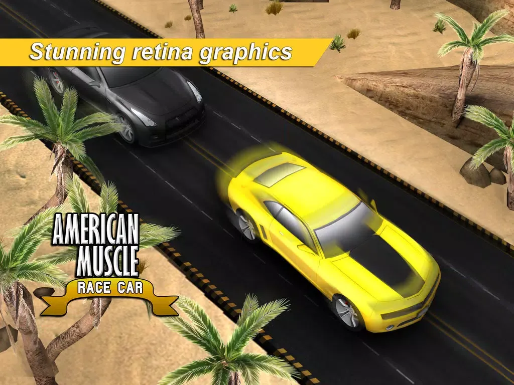 Captures d'écran de American Muscle, Turbo Charged Traffic Racing : A High Octane, Zig-Zag,Exhilarating 3D Game for Motor Heads with Skyline FREE iPad 