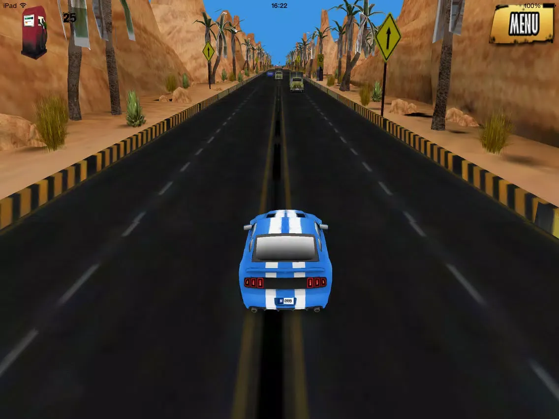 Captures d'écran de American Muscle, Turbo Charged Traffic Racing : A High Octane, Zig-Zag,Exhilarating 3D Game for Motor Heads with Skyline FREE iPad 