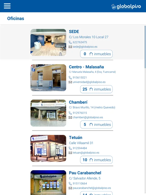 Tangkapan skrin GlobalPiso iPad 
