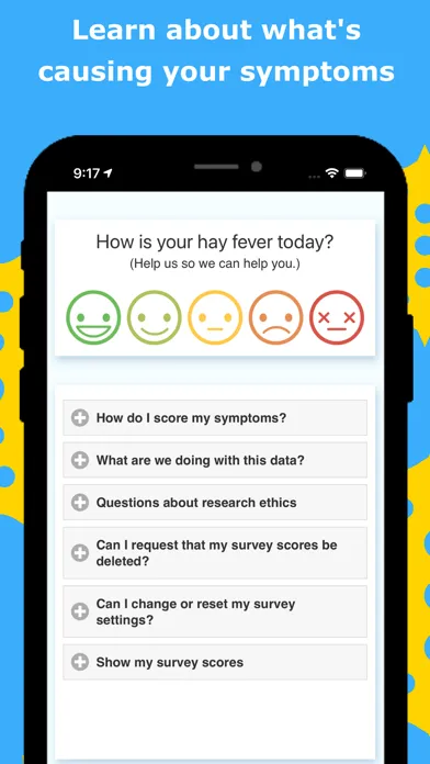 Zrzuty ekranu Sydney Pollen Count & Forecast