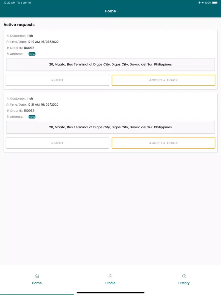 Plethora Driver iPad 应用截图