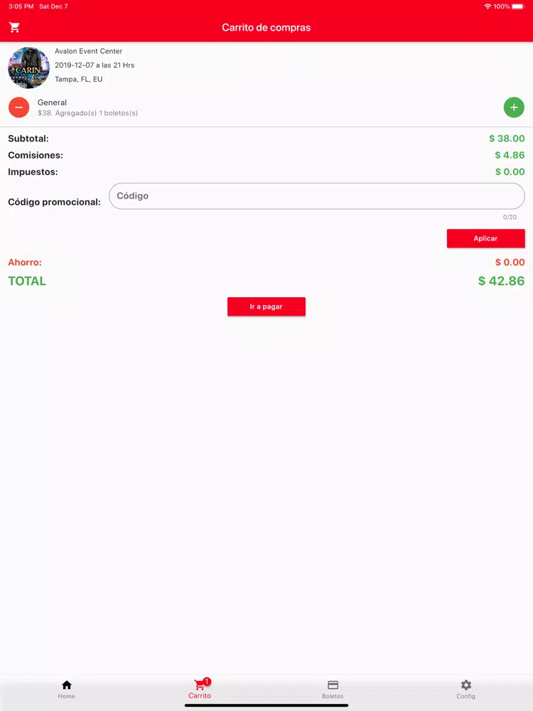 Скриншоты App Boletos iPad 