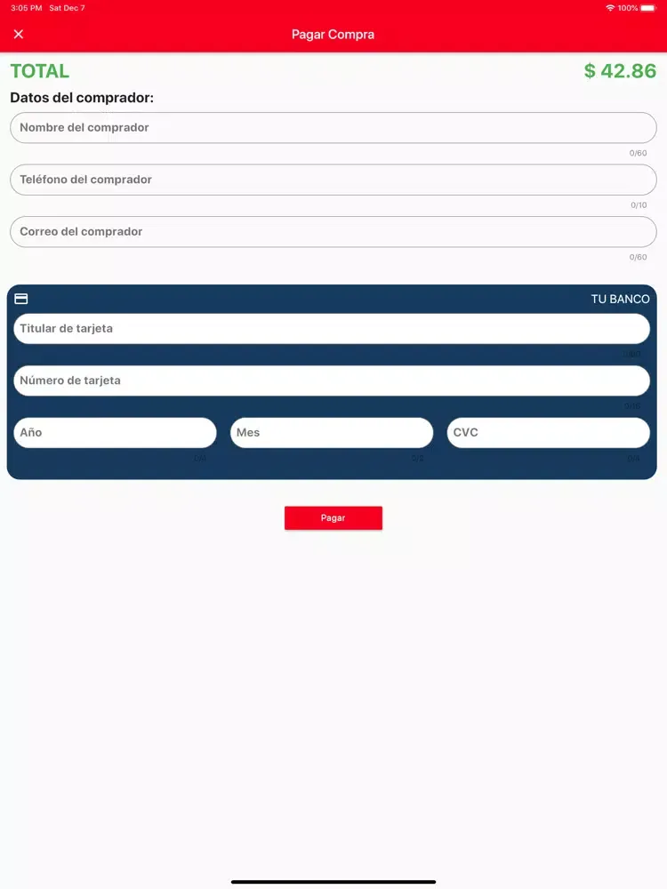 App Boletos iPad  스크린샷