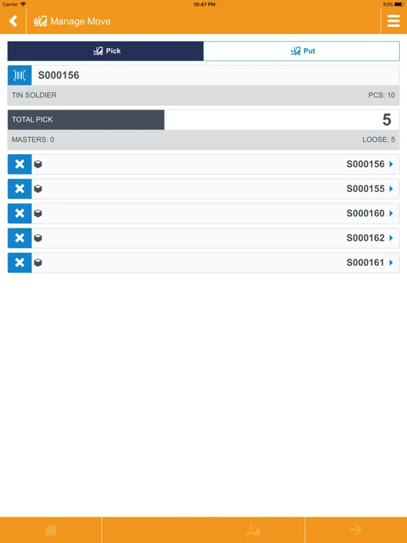Ảnh chụp màn hình của Plex Mobile Test iPad 