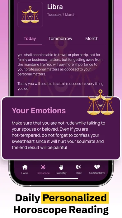 Horoscope Palm Reader Zodiac 스크린샷
