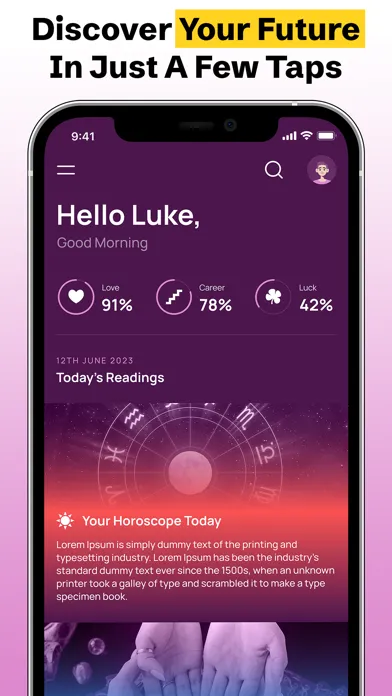 Horoscope Palm Reader Zodiac 스크린샷