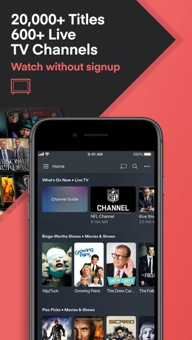 Capturas de pantalla de Plex: Watch Live TV and Movies