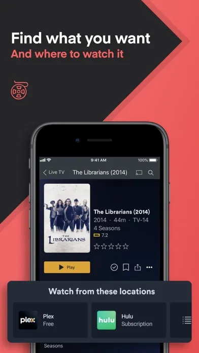 Capturas de pantalla de Plex: Watch Live TV and Movies
