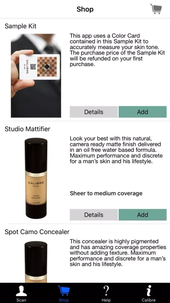 Calibre For Men Screenshots