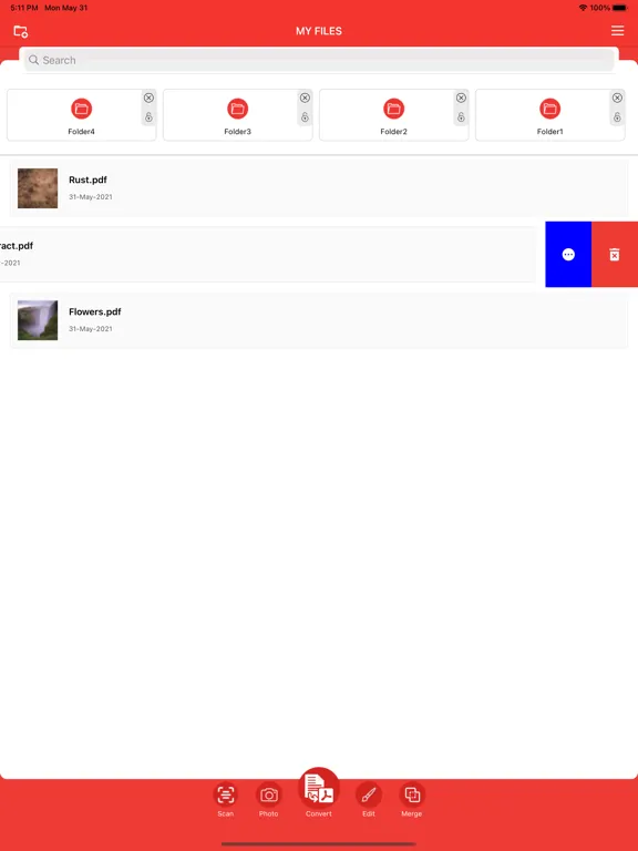 Capturas de pantalla de PDF Converter : Word to PDF iPad 