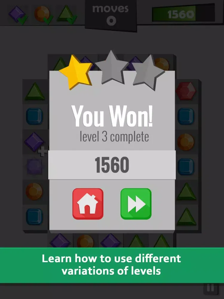 SALTR Match 3 iPad  Ekran Görüntüleri