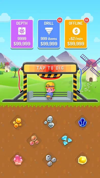 Captures d'écran de Dig Master