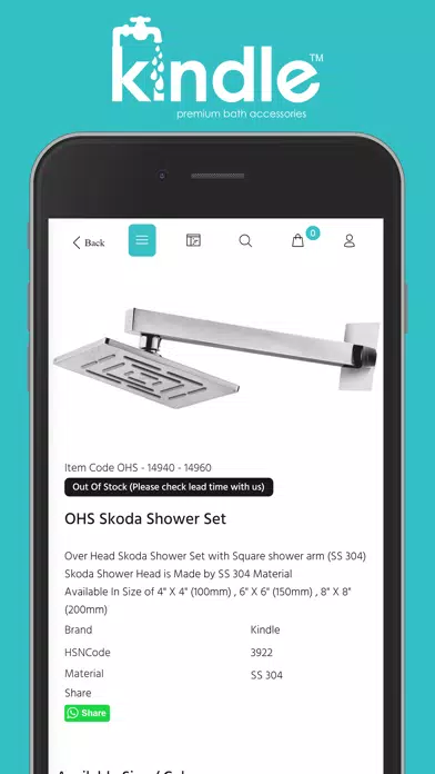 Capturas de tela do Kindle – Bath Accessories