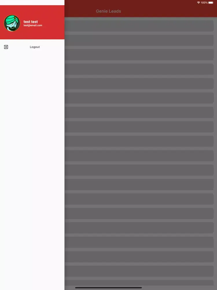 Genie Leads iPad  Screenshots