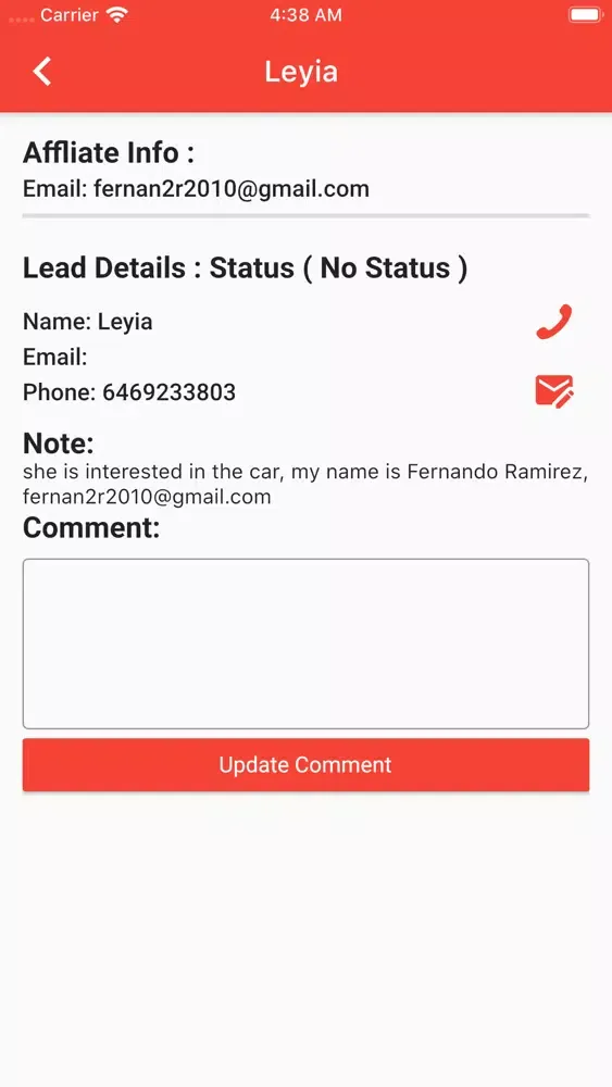 Genie Leads Screenshots