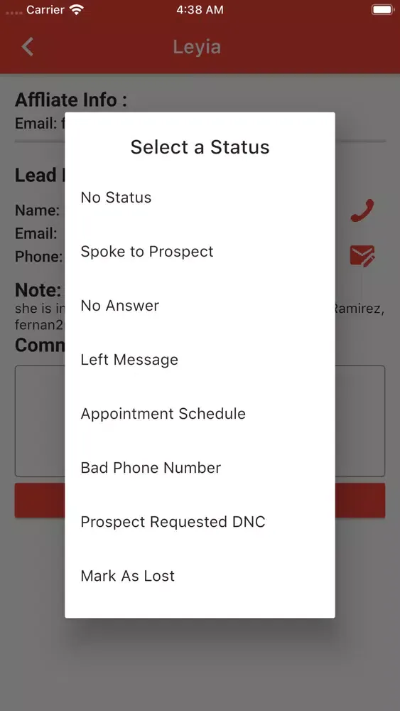 Genie Leads Screenshots