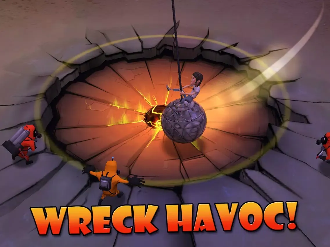 WreckMan: Rise of a hero iPad  سکرین شاٹس