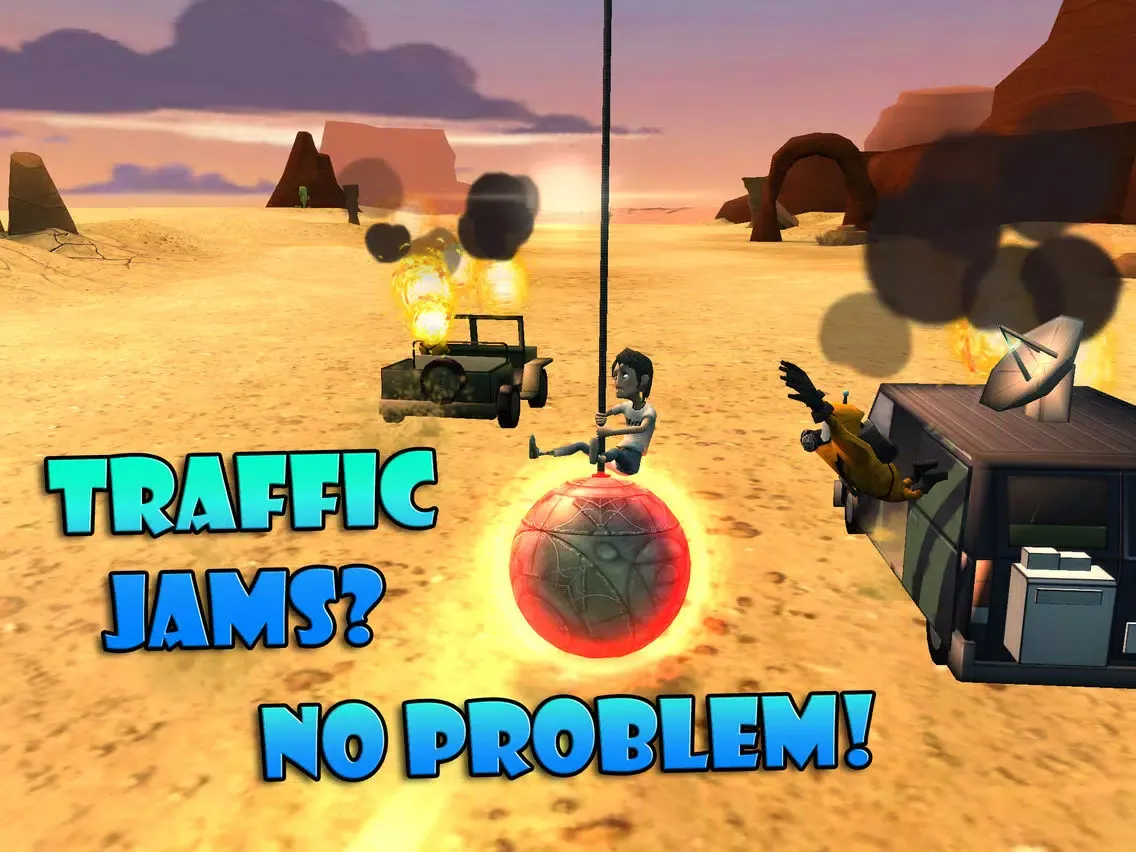 WreckMan: Rise of a hero iPad  سکرین شاٹس