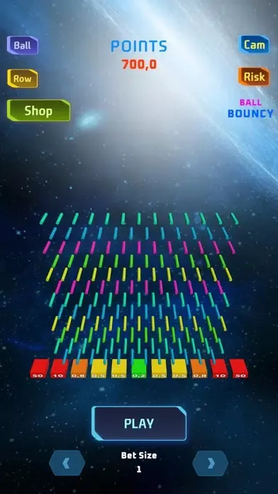Скриншоты Plinko Space
