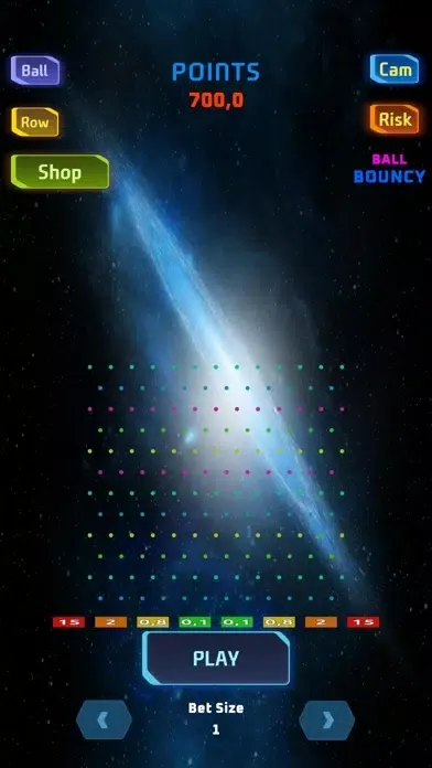 Скриншоты Plinko Space
