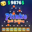 Plinko Ball Falling Plinko Ball Falling
