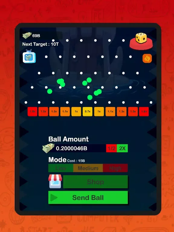 Скриншоты Plinko Ball Falling iPad 