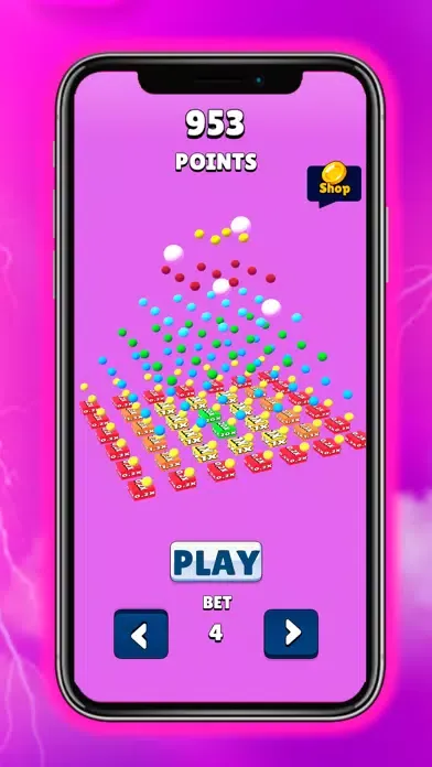 ภาพหน้าจอของ Plinko Stars