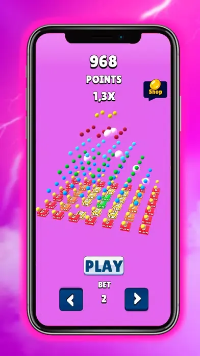ภาพหน้าจอของ Plinko Stars